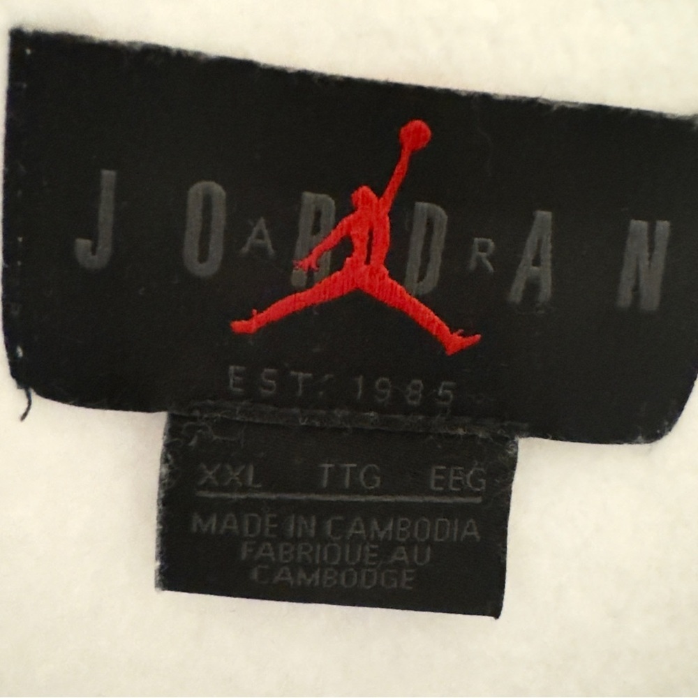 Jordan Paris Saint Germain White Hoodie - Picture 3 of 5